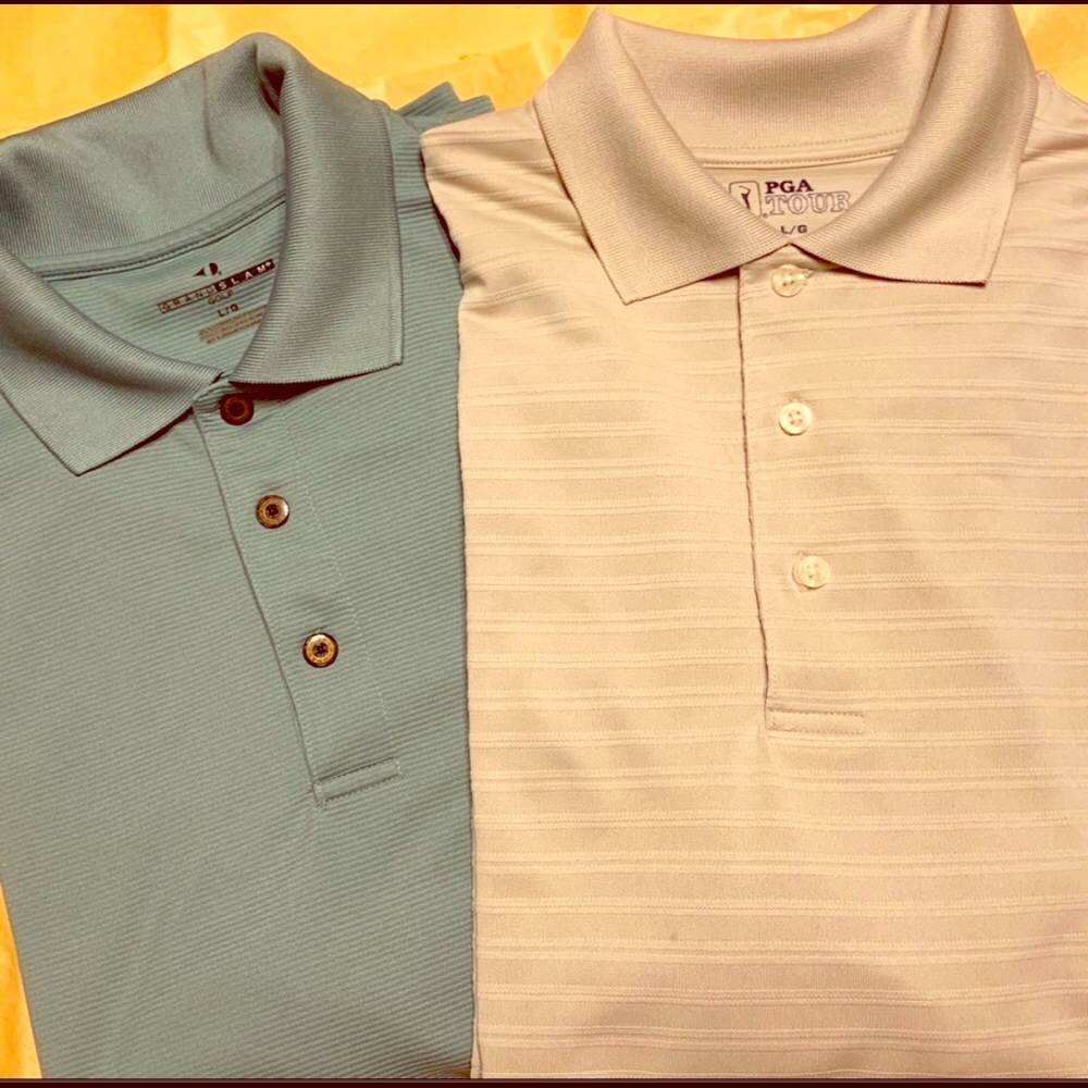 Men’s golf shirts